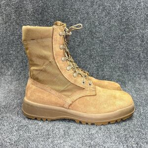 Belleville AHWC Hot Weather Military Combat Boots‎ Men's 10R Tan Suded Outdoor